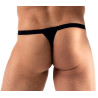 Svenjoyment String avec strass brillants ARTEMIS Noir